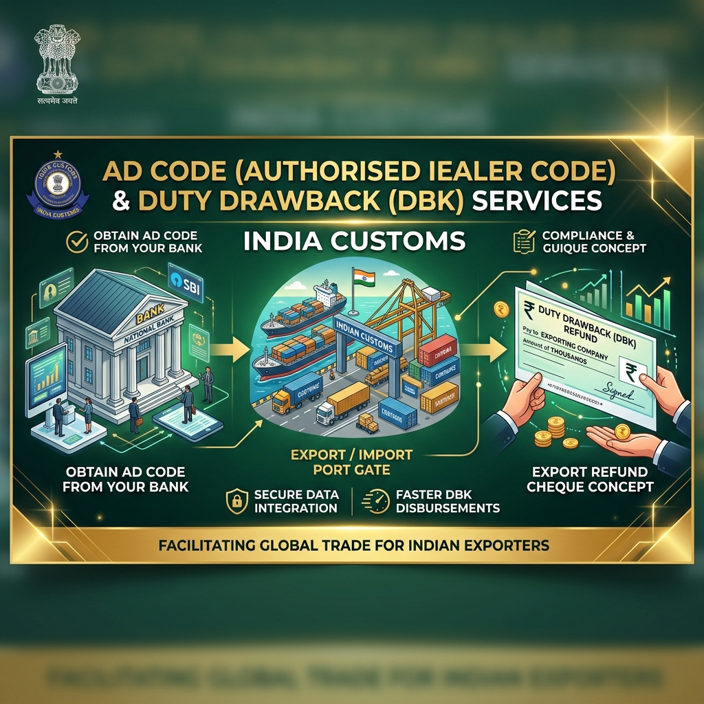 AD Code DBK Port Registration